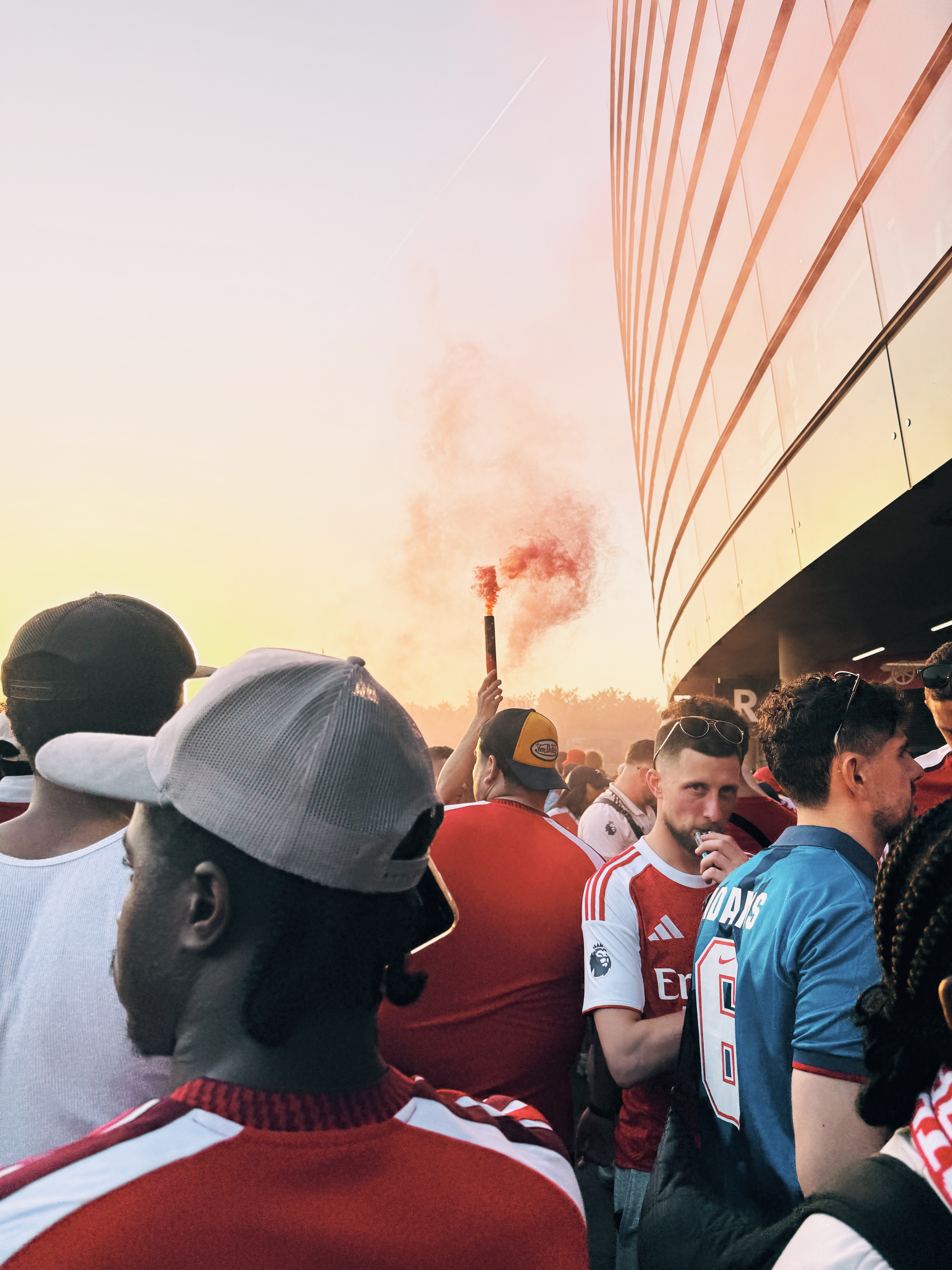 Premier league celebration